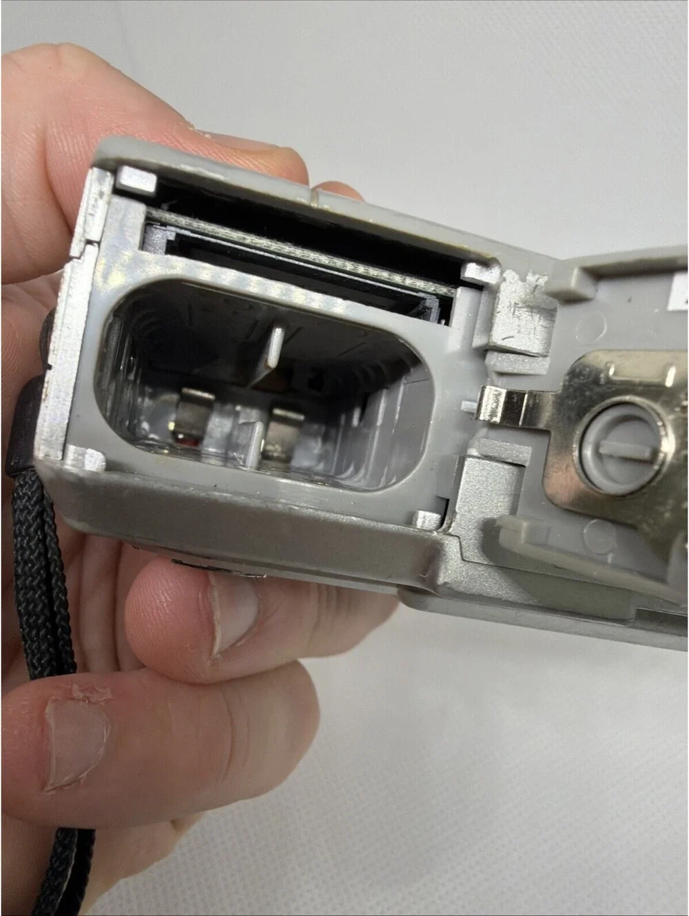 Polaroid PDC 5355 5.3MP Compact Digital Camera SILVER, 3365 Y2K - TESTED WORKING
